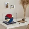 Basketball Display Case with LED Light | UV Protection & Wooden Base - Image 6