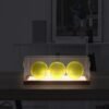 LED Softball Display Case with Wooden Base | UV Protected - Image 3