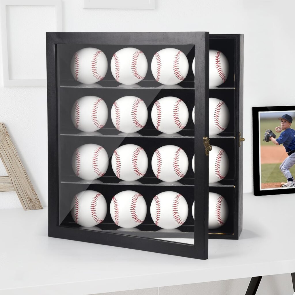 engraved baseball display case