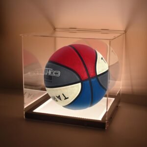 led-light-basketball-display-case