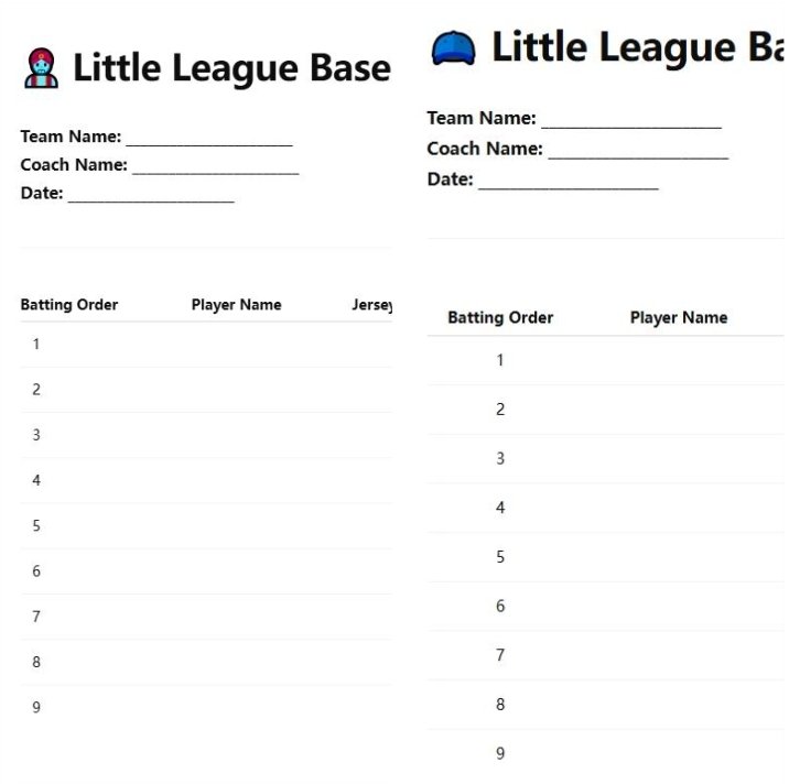 How to Use ChatGPT to Create Your Own Baseball Lineup Template 1 How to Use ChatGPT to Create Your Own Baseball Lineup Template